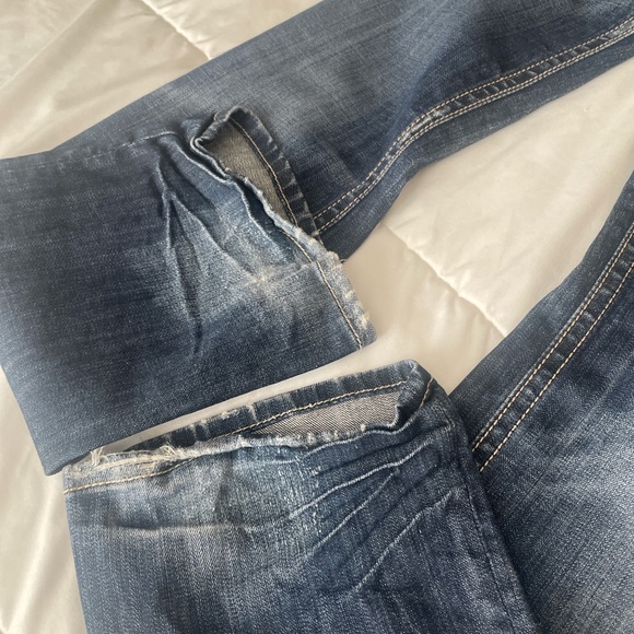 Y2K MEK DENIM 2000S LOWRISE BOOTCUT WOMANS JEANS 28X34 RARE - Picture 3 of 4